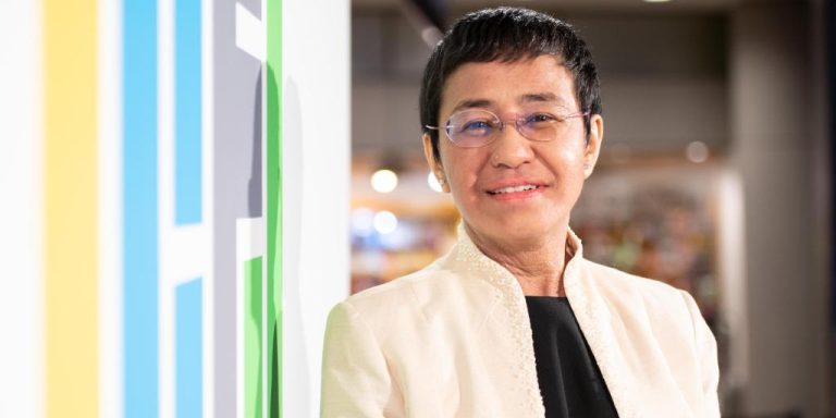 Nobel prize for peace to maria ressa, brave philippine journalist