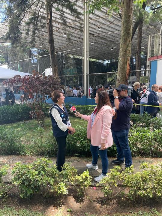 Presidenta de AMMPE Guatemala participó como  observadora internacional en elecciones de ese país centroamericano